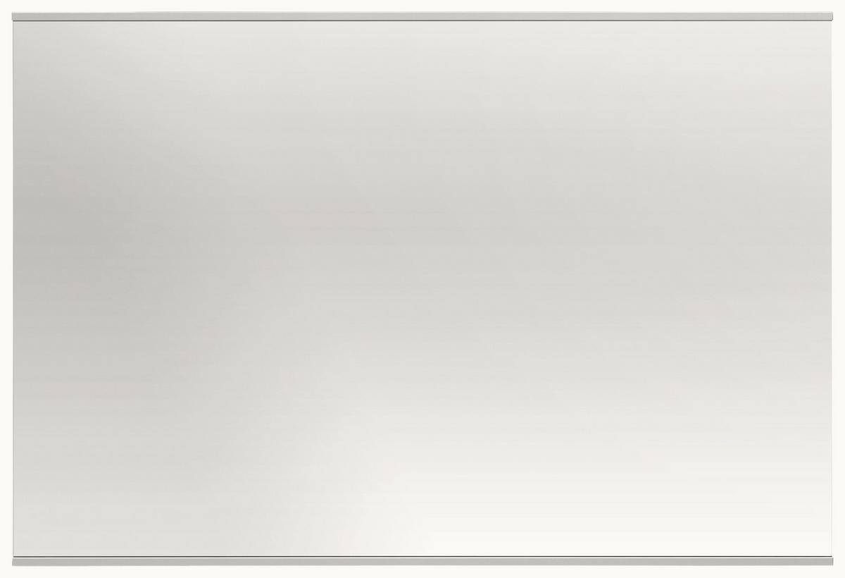GARDEROBE 4-teilig  in 270/193/37 cm  - Silberfarben/Weiß, Design, Holzwerkstoff/Metall (270/193/37cm)