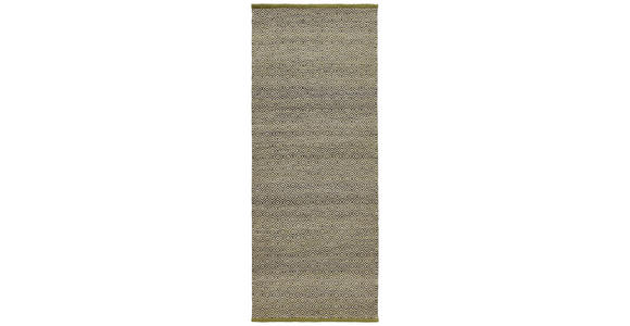 LÄUFER 80/200 cm Jupiter  - Grün, Natur, Textil (80/200cm) - Linea Natura