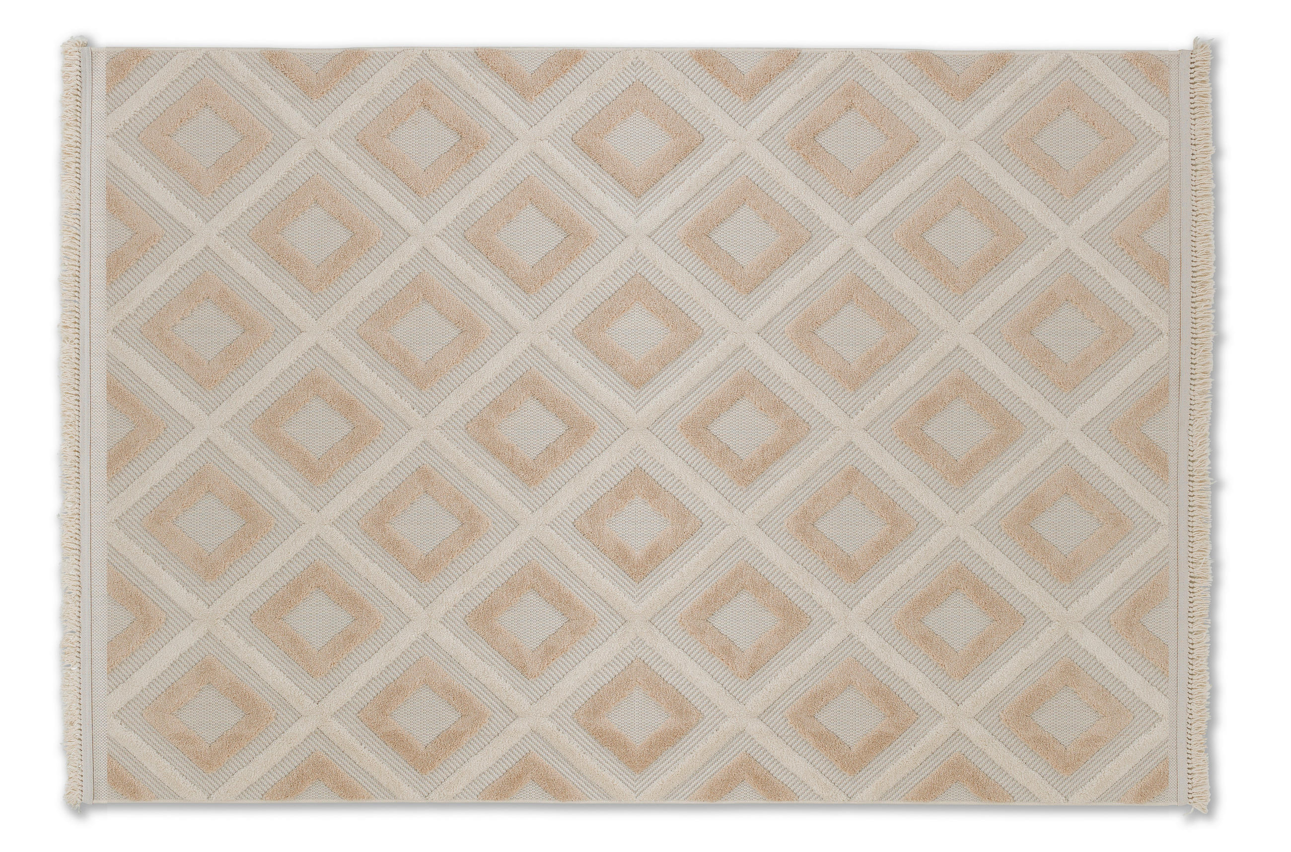 WEBTEPPICH 160/230 cm Summer  - Beige, Basics, Kunststoff/Textil (160/230cm) - Schöner Wohnen