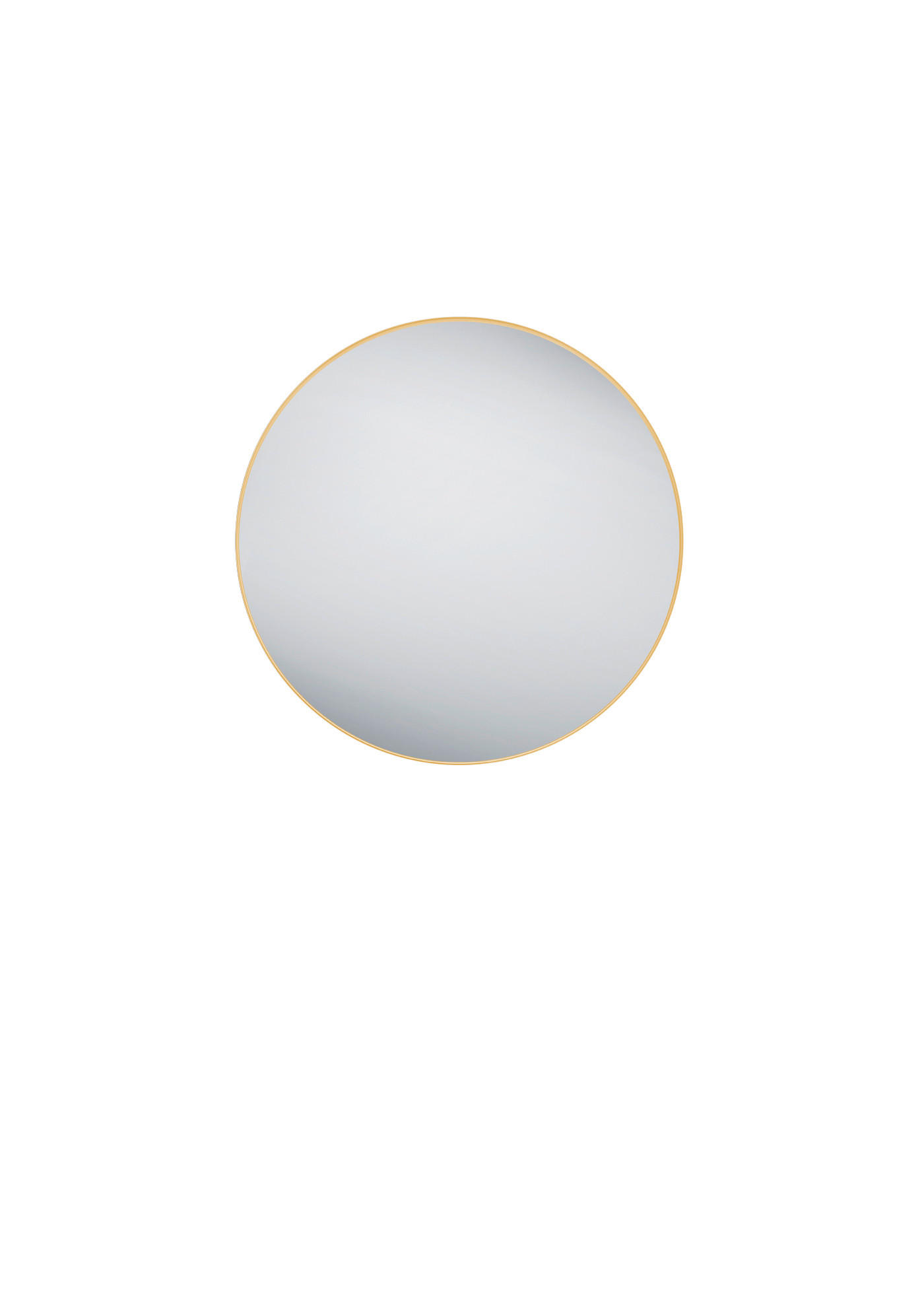 WANDSPIEGEL Goldfarben  - Goldfarben, Trend, Glas/Metall (80/80/2,8cm) - Boxxx