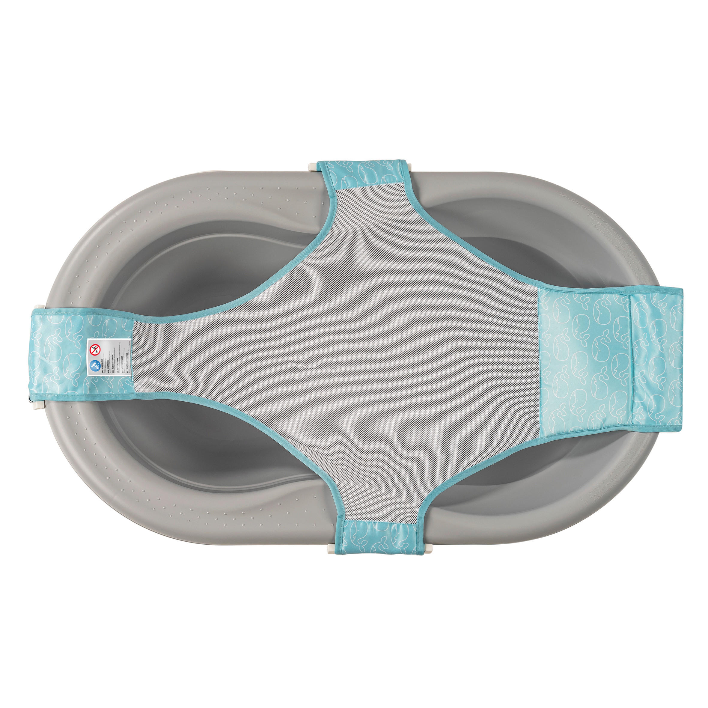 BADEWANNENEINSATZ  - Pastellblau/Weiß, Basics, Kunststoff (64/100cm) - Reer