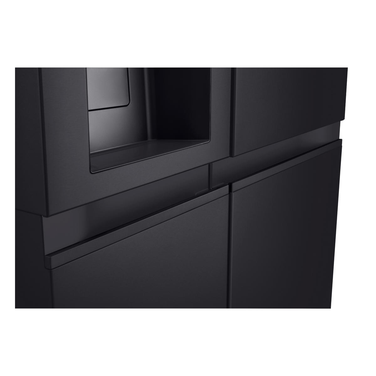 SIDE-BY-SIDE 92,5/179/73,1 cm GSLE91EVAB  - Schwarz, Basics, Metall (92,5/179/73,1cm) - LG