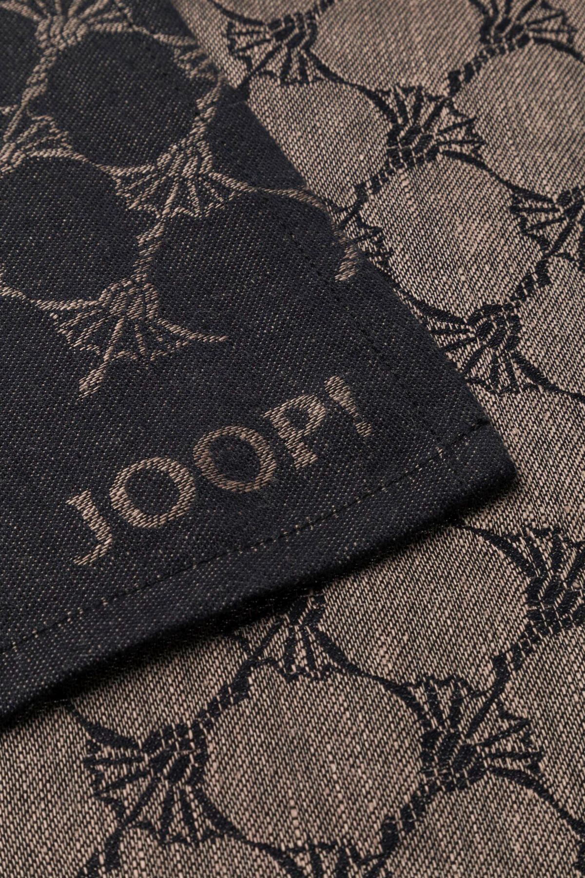 GESCHIRRTUCH Schwarz  - Schwarz, Basics, Textil (50/70cm) - Joop!