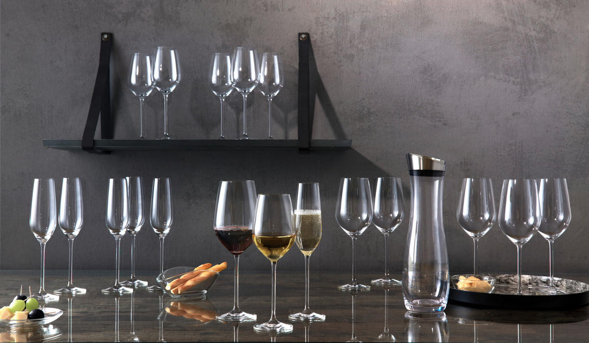 GLÄSERSET Fortissimo  18-teilig  - Klar, KONVENTIONELL, Glas - Schott Zwiesel