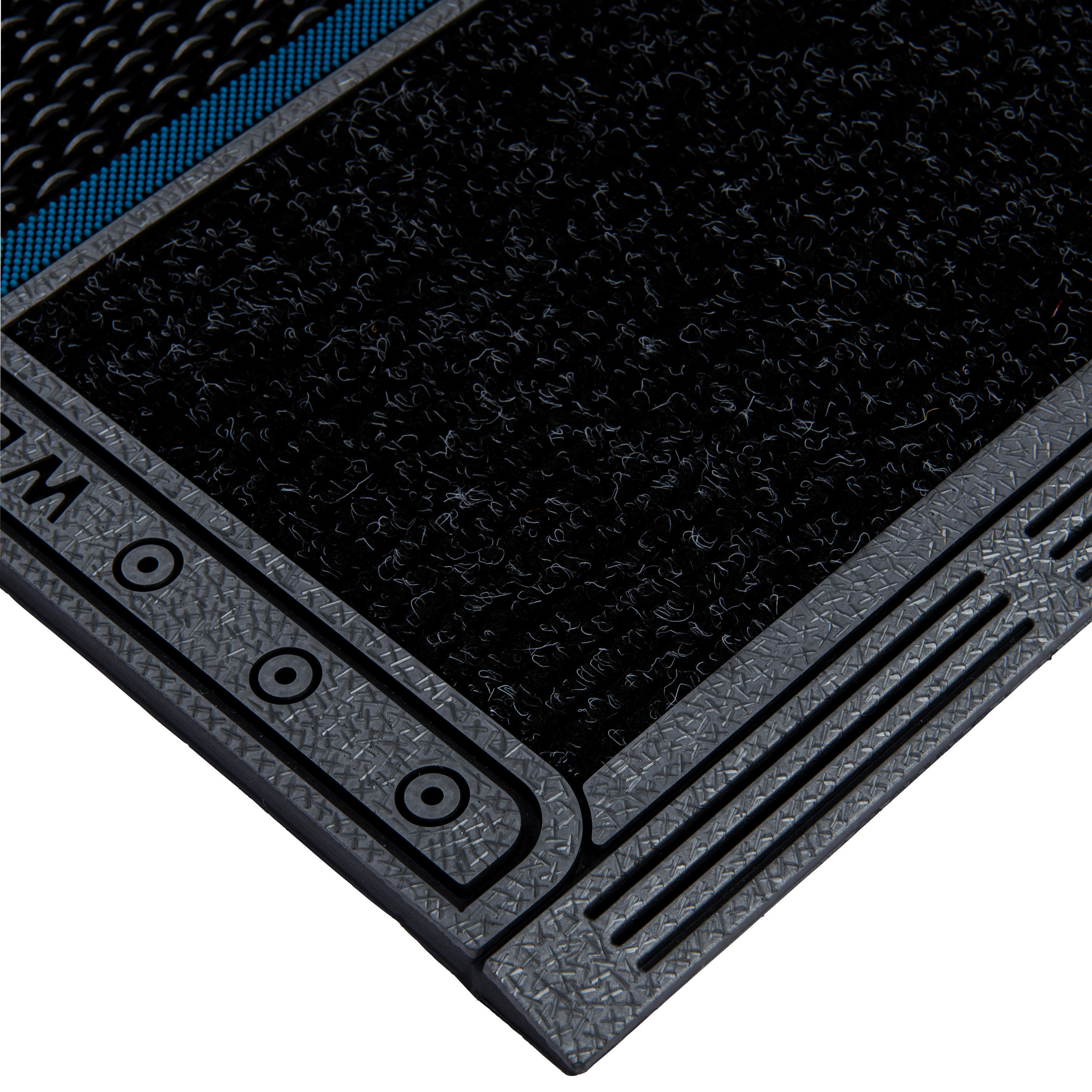 FUßMATTE 65/44 cm DualClean Rectangle  - Anthrazit, Design, Kunststoff (65/44cm) - Esposa