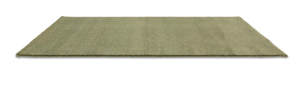 WEBTEPPICH 80/150 cm Pure Grün rechteckig  - Grün, Basics, Textil (80/150cm) - Schöner Wohnen