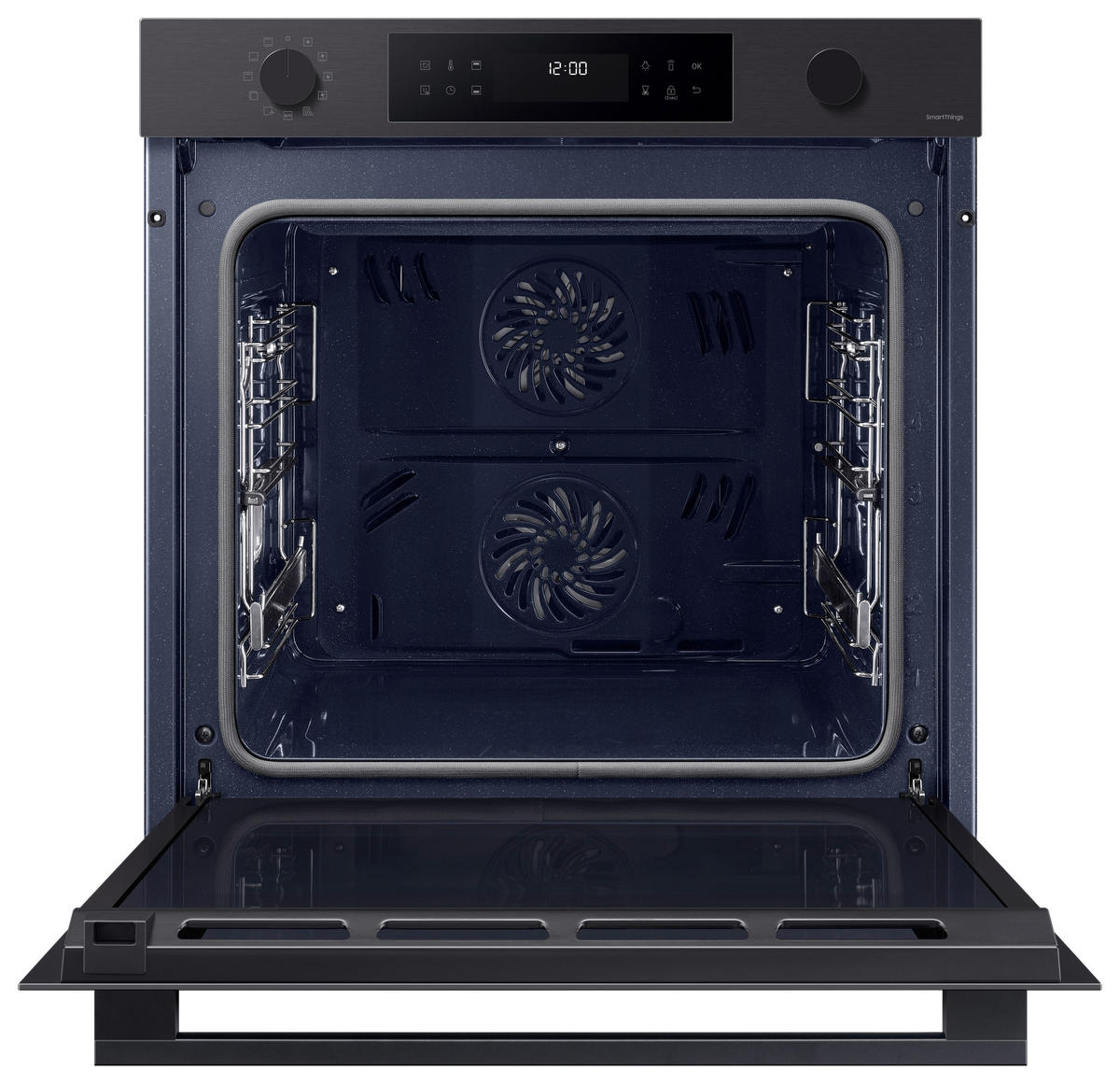 BACKOFEN NV7B4455UAB/U3  - Schwarz, Design, Glas/Metall (59,5/59,5/57,1cm) - Samsung