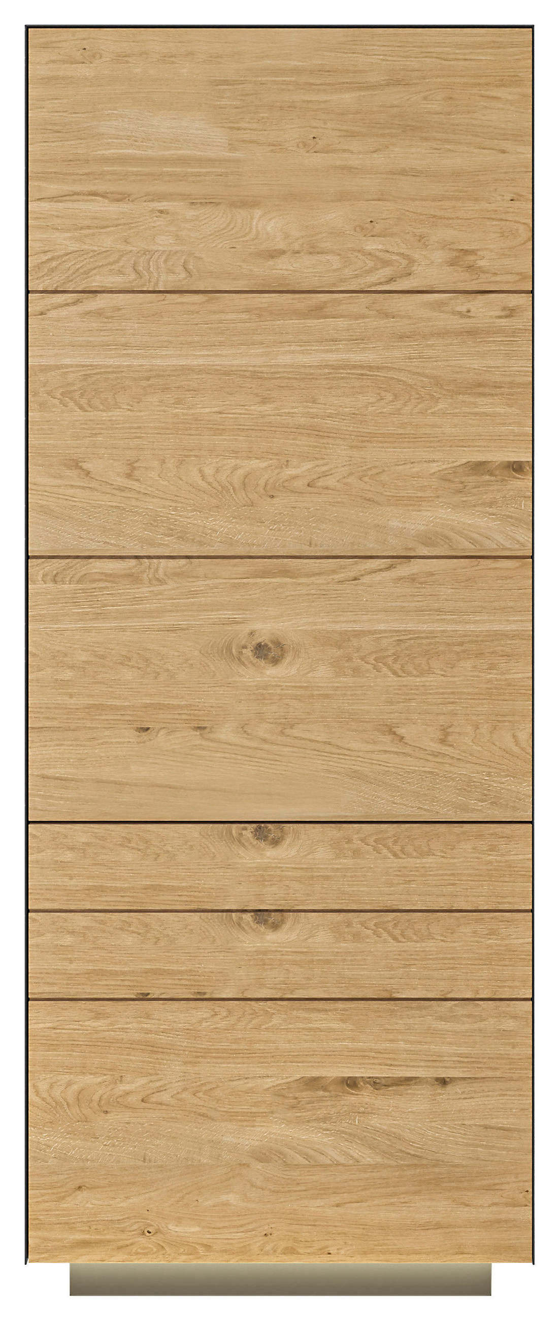 KOMMODE Celika Anthrazit, Wildeiche  56/141/40 cm  - Wildeiche/Anthrazit, Natur, Holz/Holzwerkstoff (56/141/40cm) - Dieter Knoll