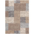 WEBTEPPICH 160/230 cm Grande Braun, Beige  - Beige/Braun, KONVENTIONELL, Textil (160/230cm) - Novel