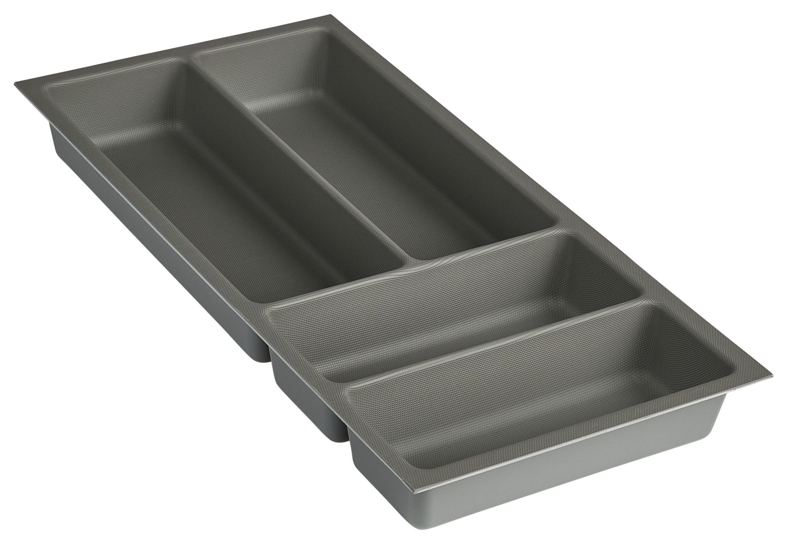 BESTECKEINSATZ - Schieferfarben, Basics, Kunststoff (30/4,9/50cm) - Nobilia