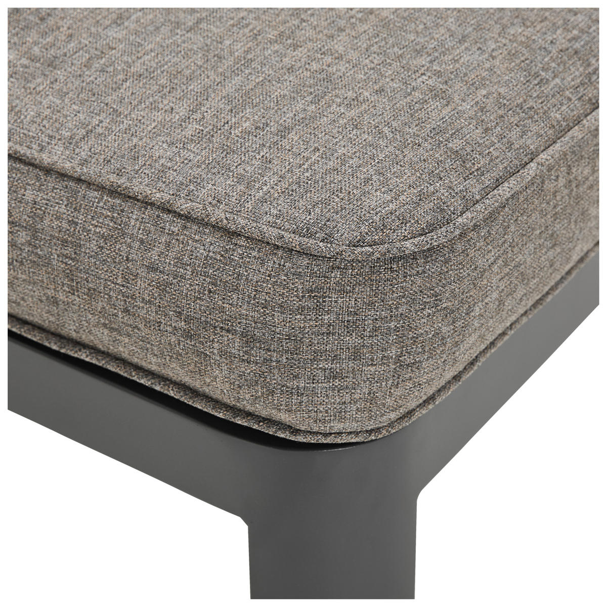 TERASOVÁ SEDACÍ SOUPRAVA kov, plast, textil - šedá/tmavě šedá, Design, kov/textil (300/222cm) - Ambia Garden