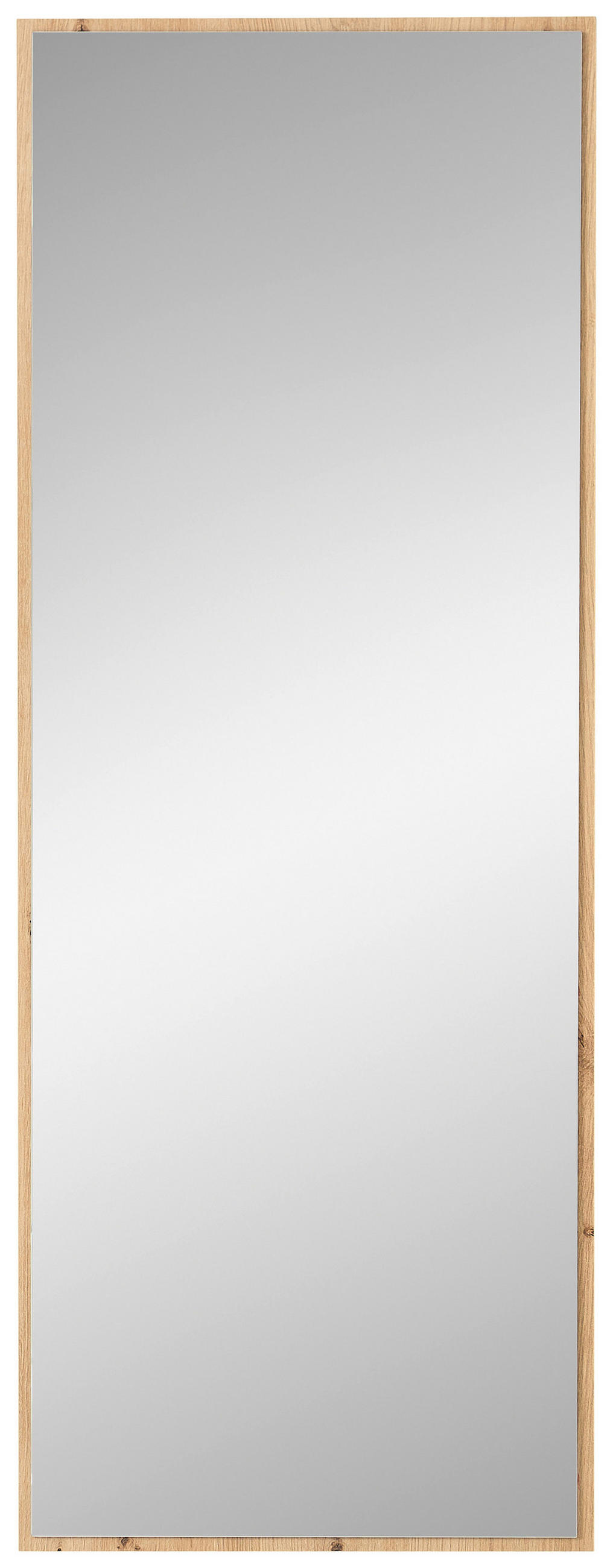 WANDSPIEGEL 44/117/2 cm    in rechteckig  - Eiche Artisan, Design, Glas/Holzwerkstoff (44/117/2cm)