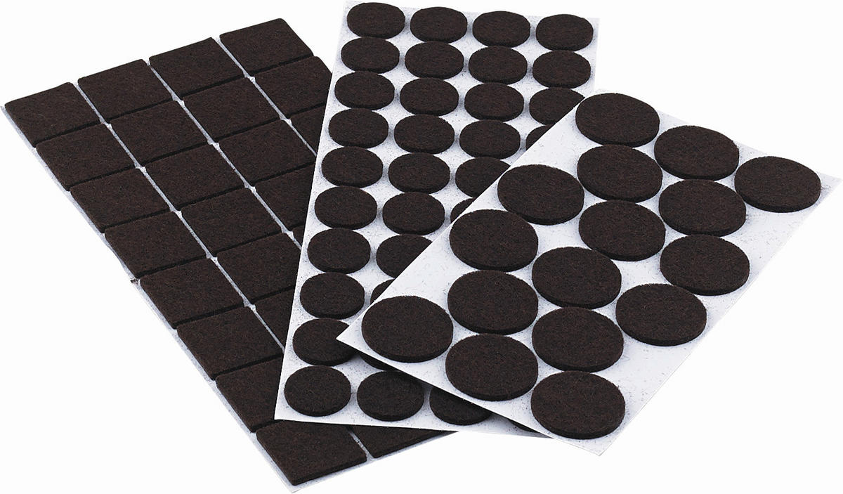 FILZGLEITER-SET - Schwarz, Basics, Textil - Boxxx