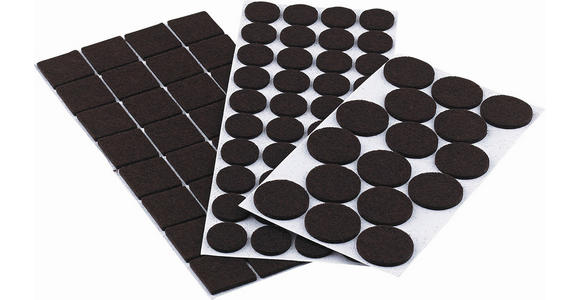 FILZGLEITER-SET - Schwarz, Basics, Textil - Boxxx