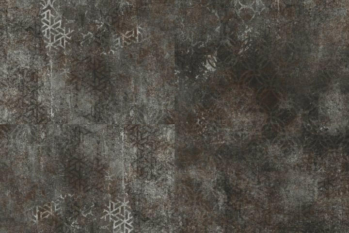 DESIGNOVÁ PODLAHA  (m²) antracitová, šedá - šedá/antracitová, Design, kompozitní dřevo (62/45/0,57cm) - Venda