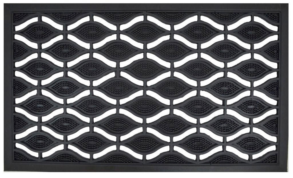ROHOŽKA, 45/75 cm - čierna, Basics, plast (45/75cm)