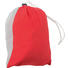 HÄNGEMATTE Synthetikfaser Rot, Silberfarben - Rot/Silberfarben, Basics, Textil (320/230cm)