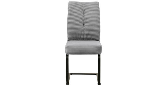 SCHWINGSTUHL  Stoffauswahl Cord  - Schwarz/Grau, Design, Textil/Metall (44/99/62cm) - Carryhome