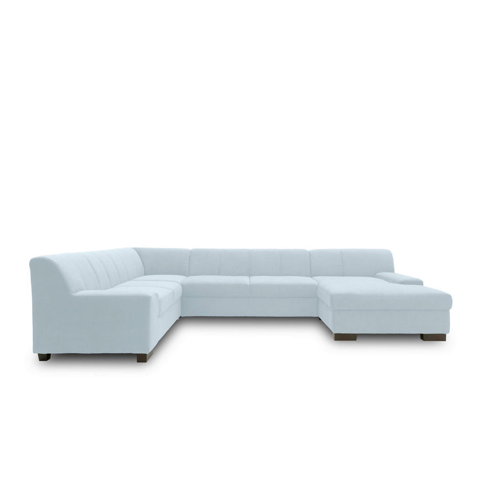 Wohnlandschaft Norma Mit Schlaffunktion Pastellblau