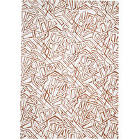 VLNĚNÝ KOBEREC, 160/230 cm, rezavá - rezavá, Trend, textil (160/230cm) - Novel