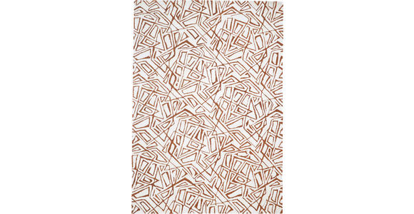 WOLLTEPPICH 130/190 cm Energy Rostfarben  - Rostfarben, Trend, Textil (130/190cm) - Novel