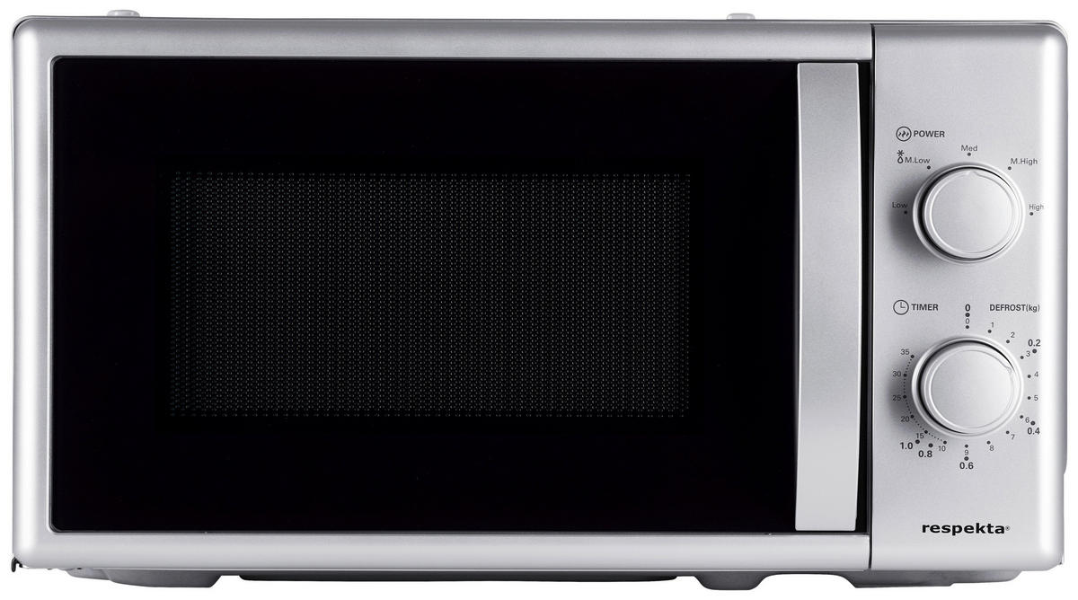 INBYGGD MIKROVÅGSUGN MW700  - stålfärgad, Trend, metall/glas (45,2/30,6/26,2cm) - Respekta