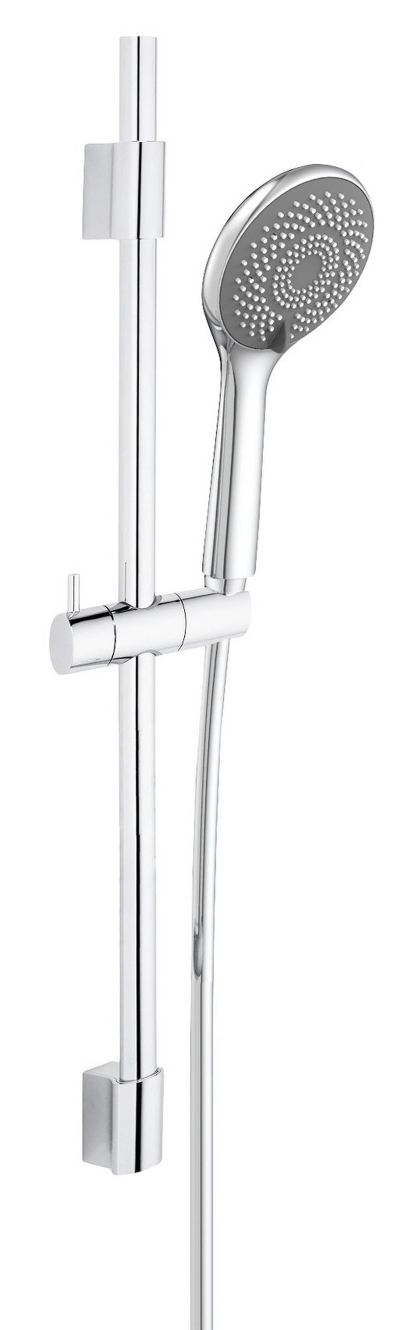 BRAUSEGARNITUR  - Silberfarben, Basics, Metall (13/70/8cm) - Wenko