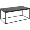 COUCHTISCH in Holz, Metall 110/55/45 cm   - Schwarz, Design, Holz/Metall (110/55/45cm) - MID.YOU