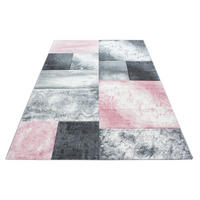 WEBTEPPICH 120/170 cm Hawaii 1710 Pink  - Pink, KONVENTIONELL, Textil (120/170cm) - Novel