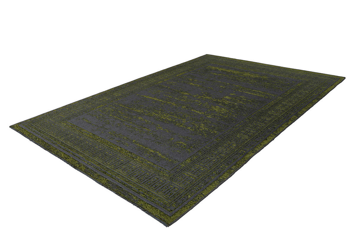 FLACHWEBETEPPICH 80/150 cm Grün  - Grün, KONVENTIONELL, Textil (80/150cm)