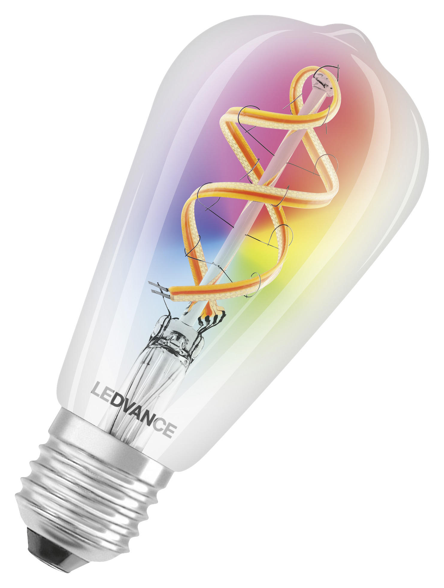 LED-LEUCHTMITTEL   E27 4,5 W  - Basics, Glas (6,4/14,3cm) - Ledvance