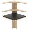 Eckbankelement Honigeiche   - Honigeiche, MODERN (43/78/43cm) - MID.YOU