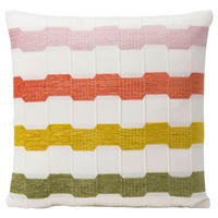 DEKORAČNÍ POLŠTÁŘ 50/50 cm - vícebarevná, Design, textil (50/50cm) - Novel
