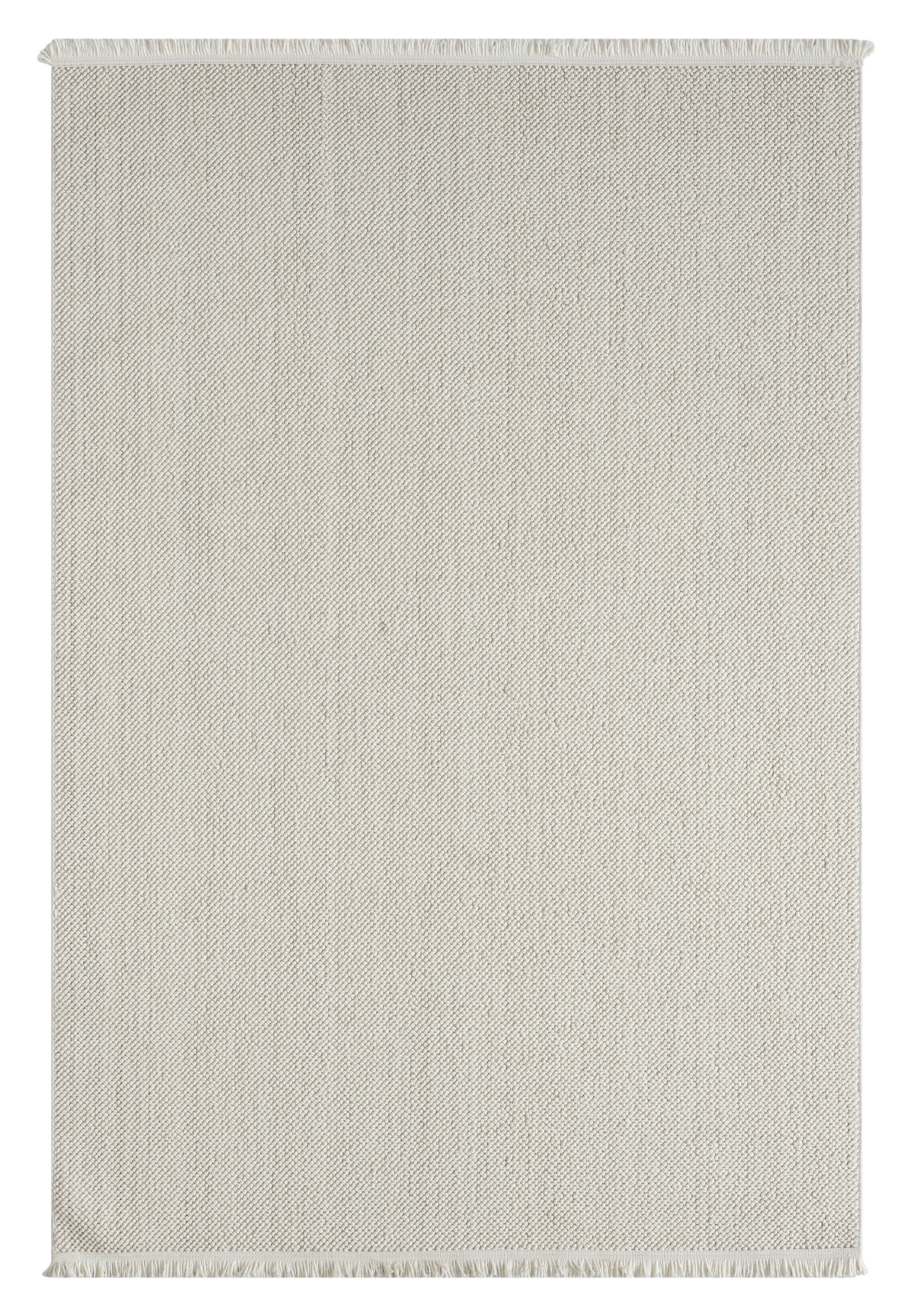 FLACHWEBETEPPICH 160/230 cm Ava  - Weiß, Basics, Textil (160/230cm)