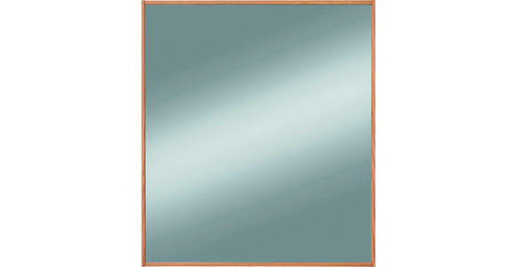 WANDSPIEGEL 70/82/3 cm - Eichefarben, Design, Glas/Holz (70/82/3cm) - Novel