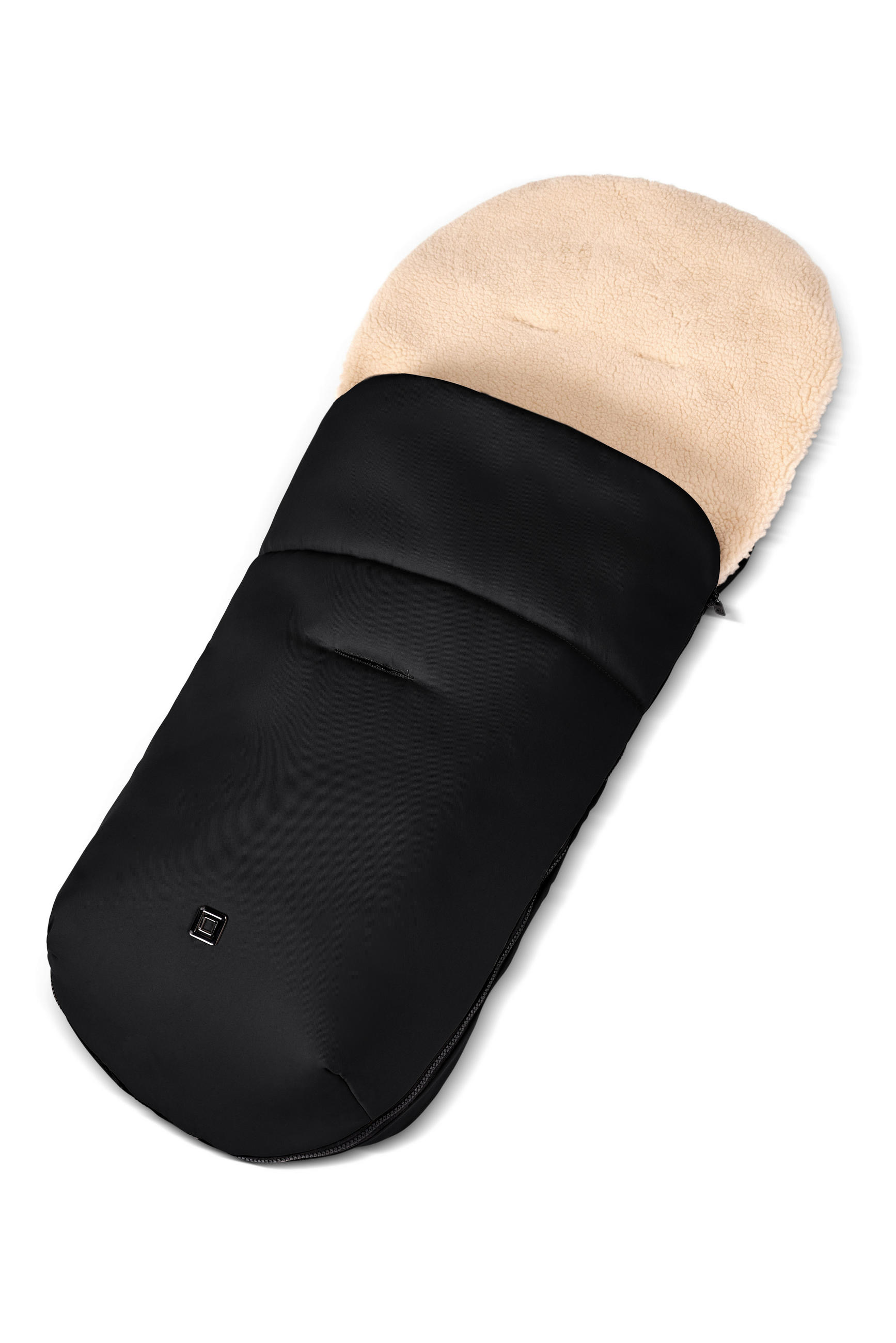 BUGGY-FUßSACK  - Schwarz, Basics, Textil (40/8/96cm) - Moon