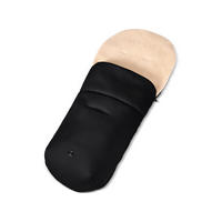 BUGGY-FUßSACK  - Schwarz, Basics, Textil (40/8/96cm) - Moon