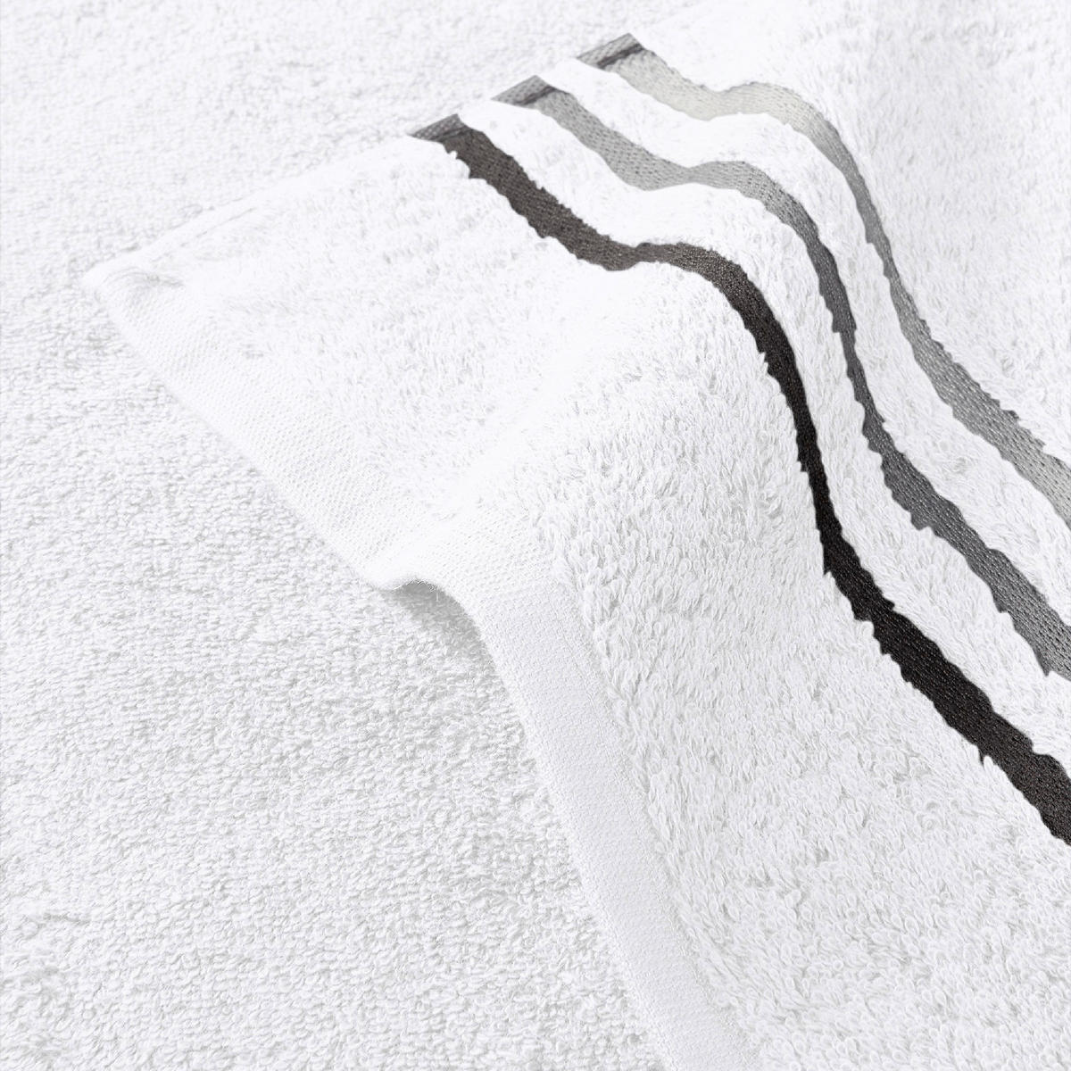 SET GÄSTHANDDUKAR vit 5 delar 30/50 cm  - vit, Basics, textil (30/50cm)