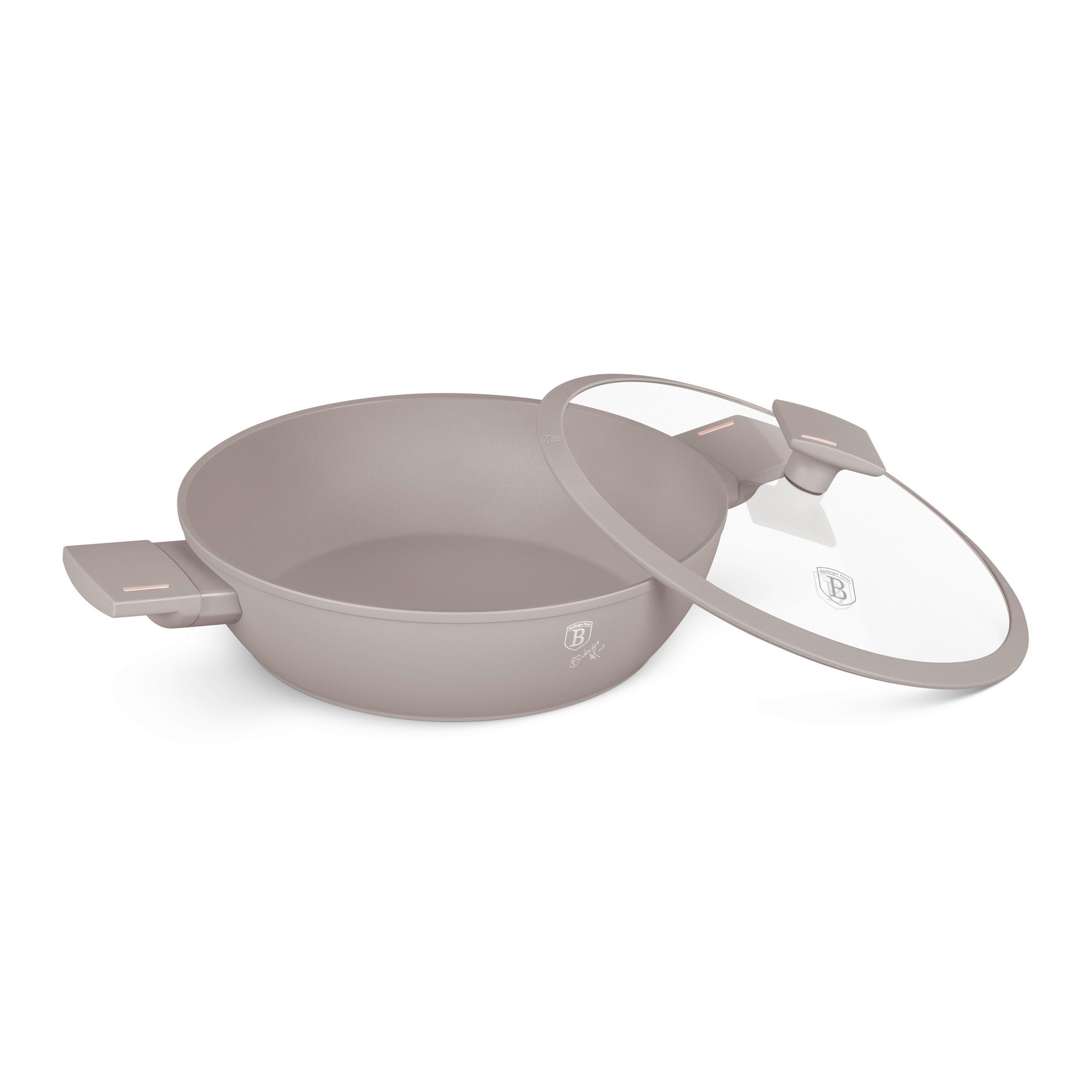 SERPENYŐ  - bézs/áttetsző, Basics, műanyag/Üveg (28cm)