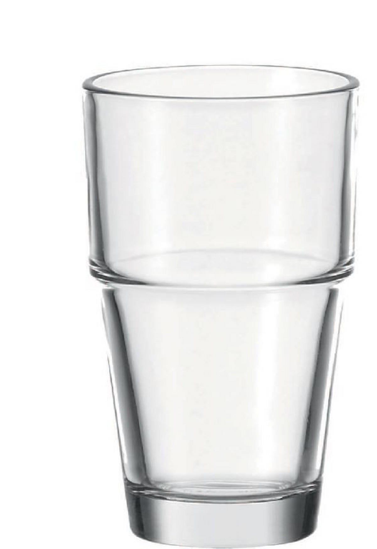 GLÄSERSET SOLO  6-teilig  - Klar, Basics, Glas (8,5/13cm) - Leonardo