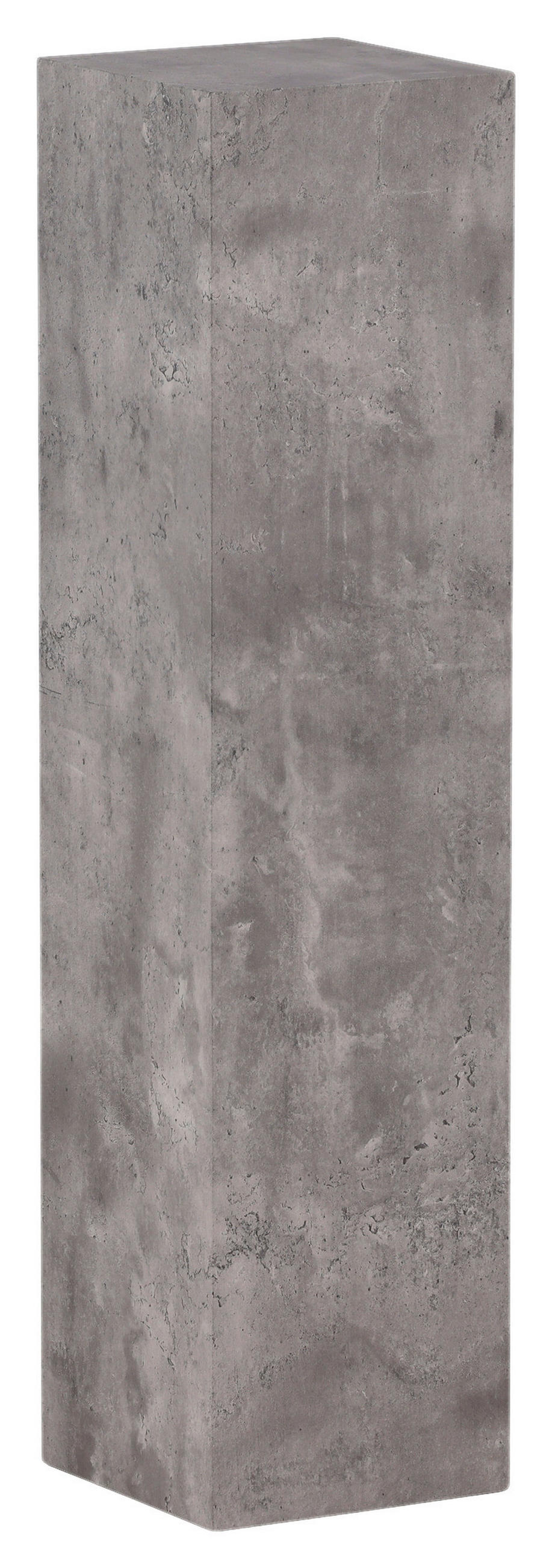 BEISTELLTISCH 23/23/95 cm furniert Grau quadratisch  - Grau, Design, Holzwerkstoff (23/23/95cm) - Livetastic