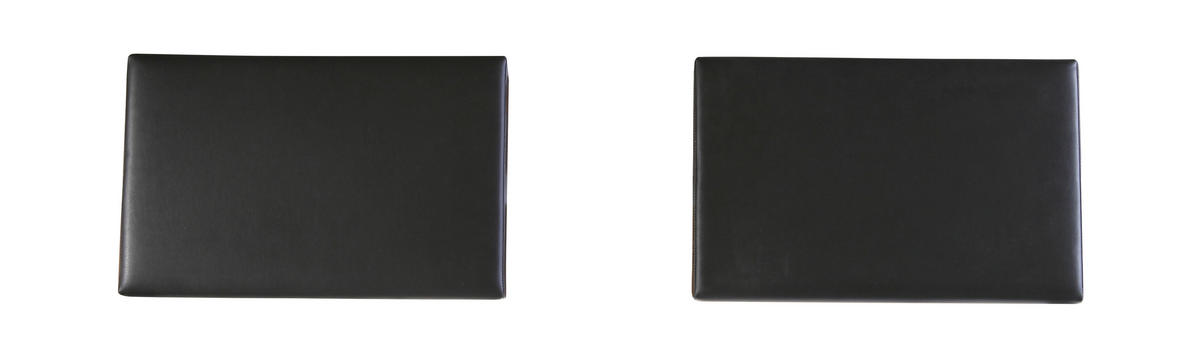 KOPFTEILPOLSTER  in  - Anthrazit, Design, Textil (55/35/3,5cm) - Hasena