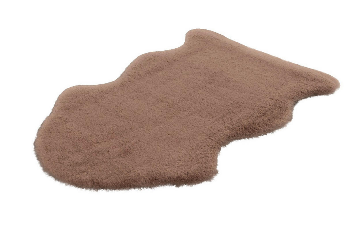 HOCHFLORTEPPICH 60/90 cm Estonia - Kunda Taupe Hellbraun  - Hellbraun, KONVENTIONELL, Textil (60/90cm)