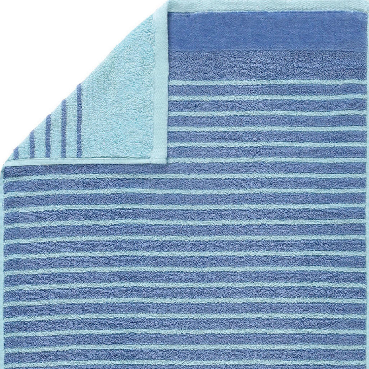 HANDTUCH 50/100 cm MARIS Blau, Hellblau  - Blau/Hellblau, Basics, Textil (50/100cm)