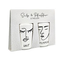 SALZ- UND PFEFFERSTREUER  - Basics, Keramik (4/6cm)