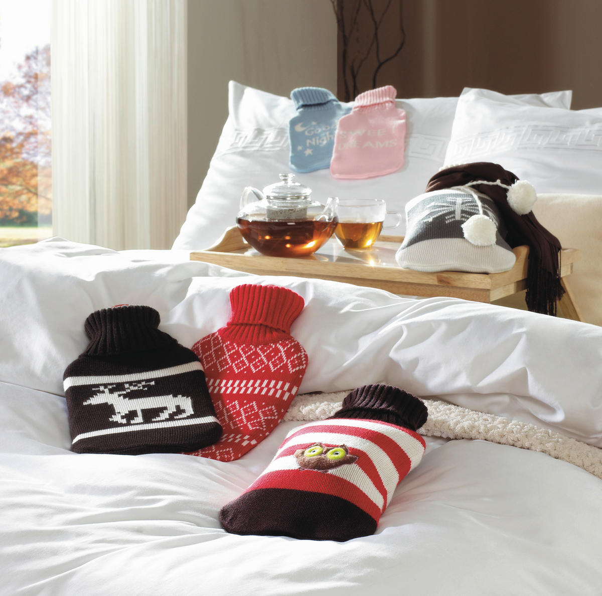 MELEGVIZES PALACK - többszínű, Lifestyle, textil/természetes anyagok (2l) - X-Mas