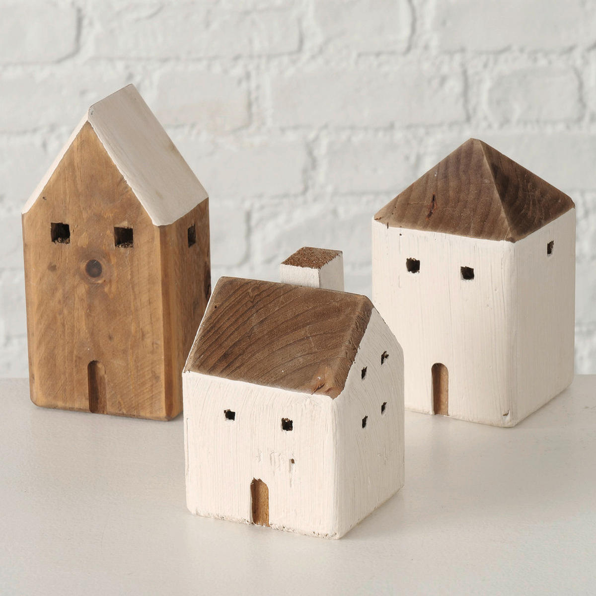 DEKOHAUS  - Basics, Holz (8/8/14cm)