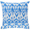 DEKORAČNÝ VANKÚŠ 50/50 cm - modrá/biela, Konventionell, textil (50/50cm) - Esposa