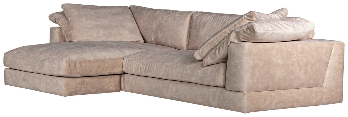 SOFFA i beige  - beige, Klassisk, trä/textil (305/81/183/120cm) - Novel