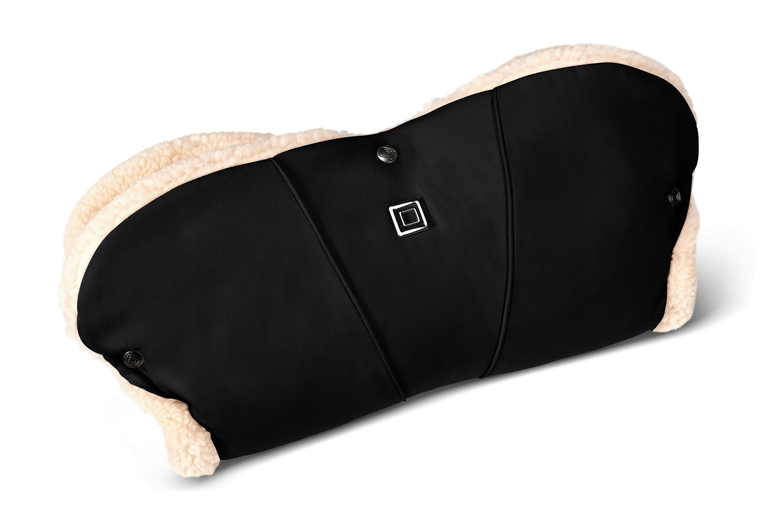 MUFF Handmuff  - Schwarz, Basics, Textil (51/7/24cm) - Moon